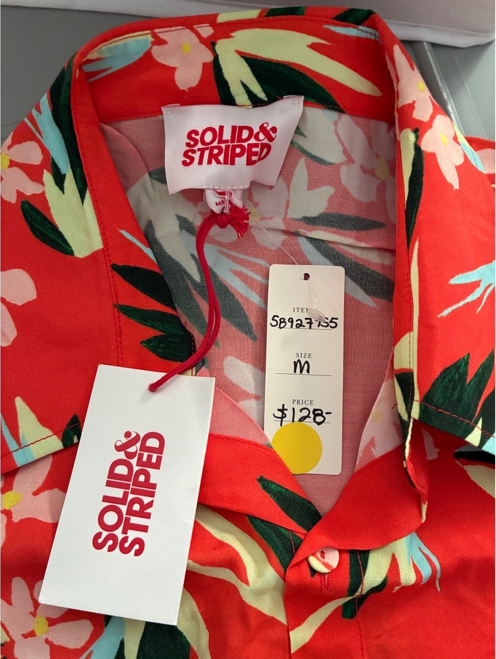 Solid & Striped Women’s The Cabana Shirt NWT